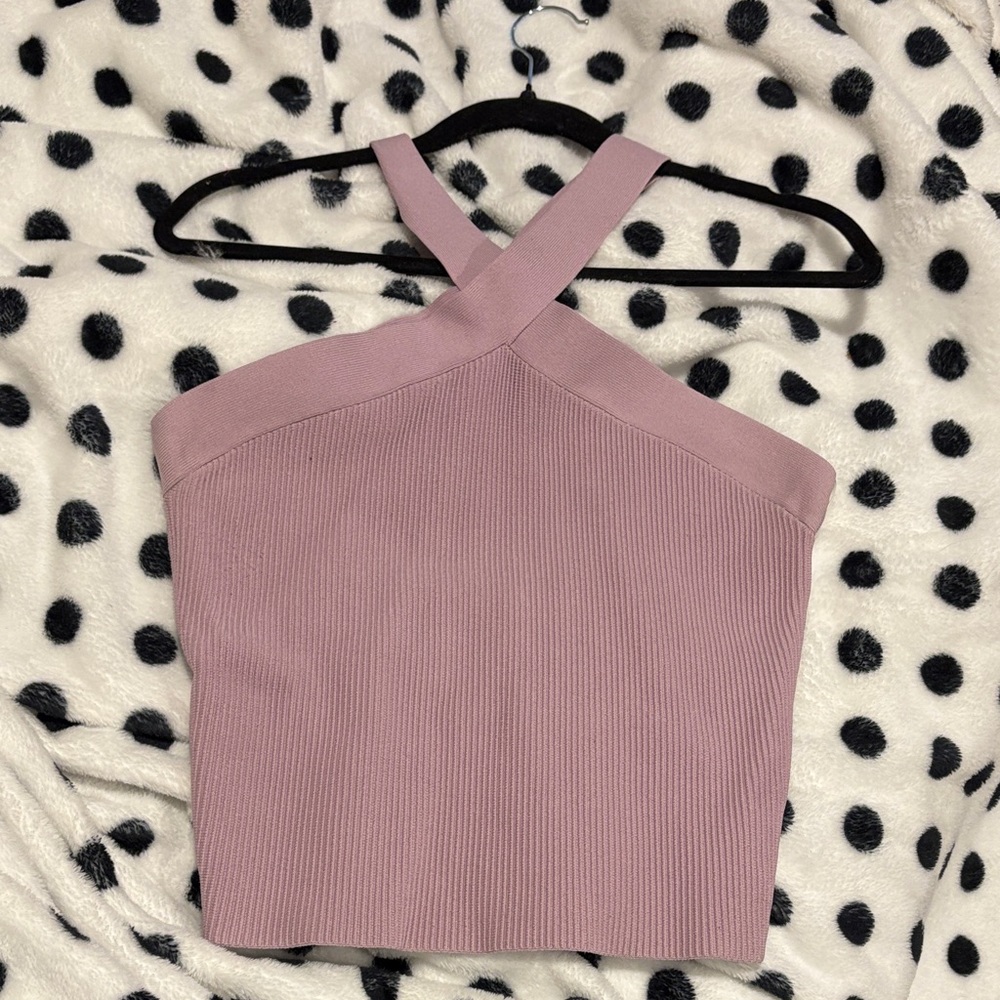 Babaton lavender Halter Top